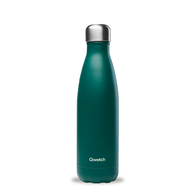 Qwetch Originals Matt 260 ml termoláhev smaragdová