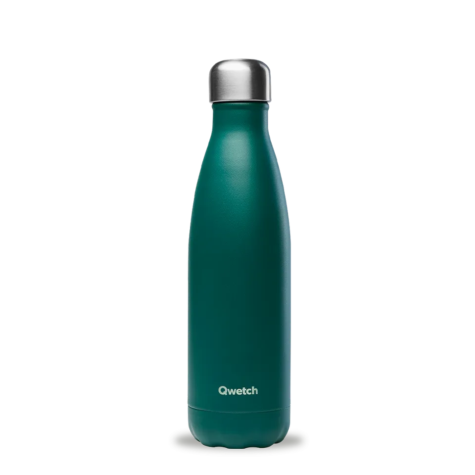Qwetch Originals Matt 260 ml termoláhev smaragdová