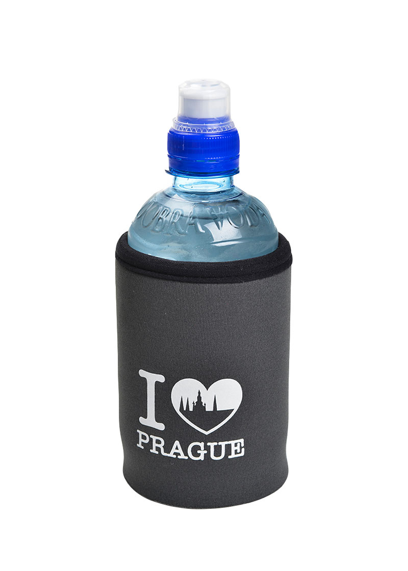 Coolbox termoobal na plechovku 0,33 l I Love Prague neopren
