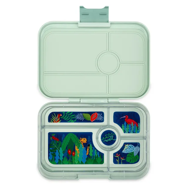 Yumbox Tapas Pistachio Jungle svačinový box 5 přihrádek