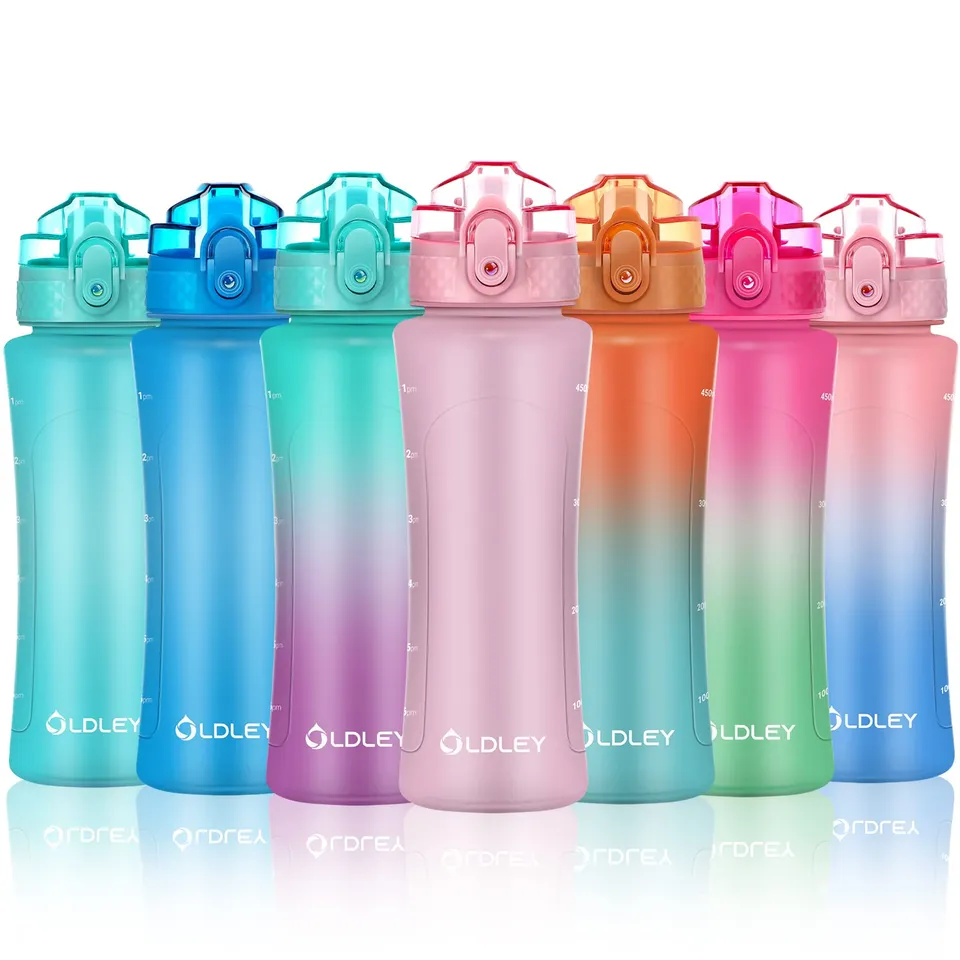 OLDLEY Kids 15oz dětská láhev Candy Pink 450ml nerez