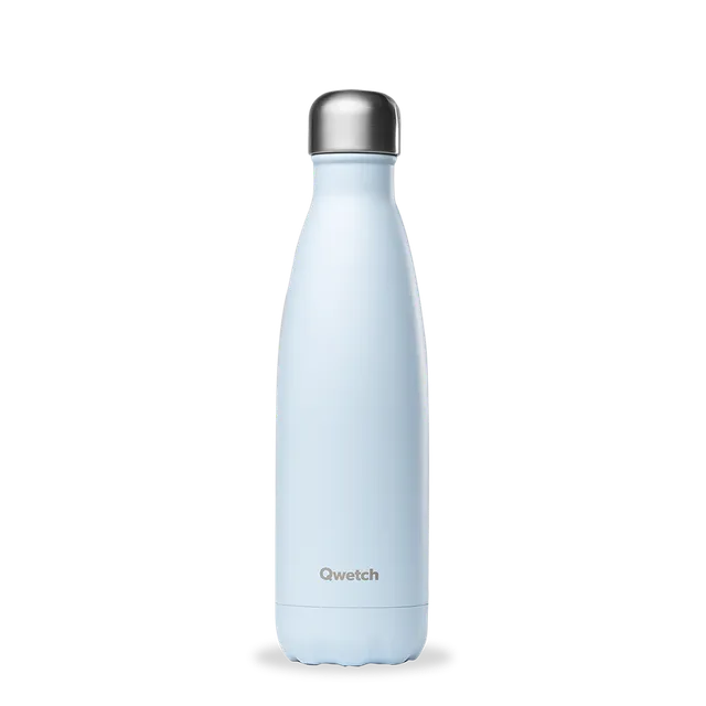 Qwetch Originals Pastel 260 ml termoláhev modrá