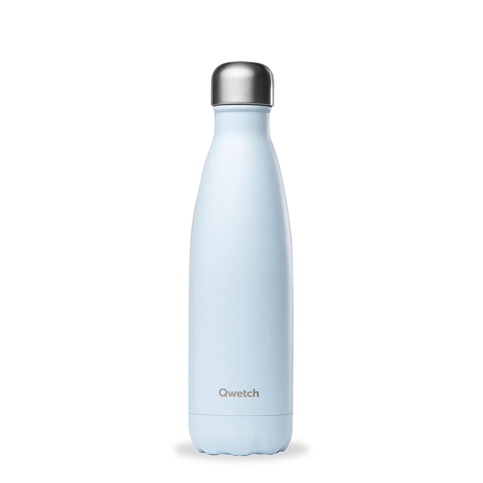 Qwetch Originals Pastel 260 ml termoláhev modrá