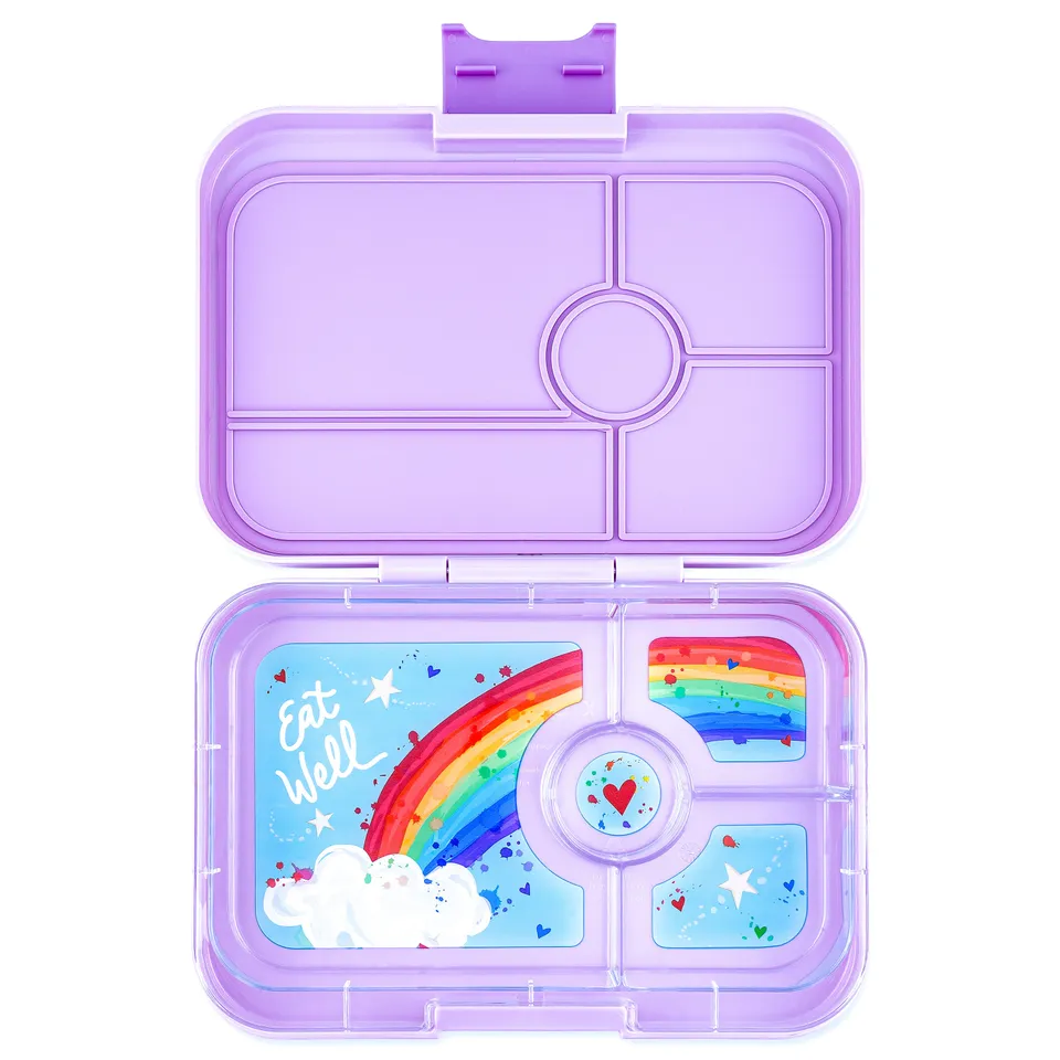Yumbox Tapas Large svačinobox 4 přihrádky Seville Purple nepropustný
