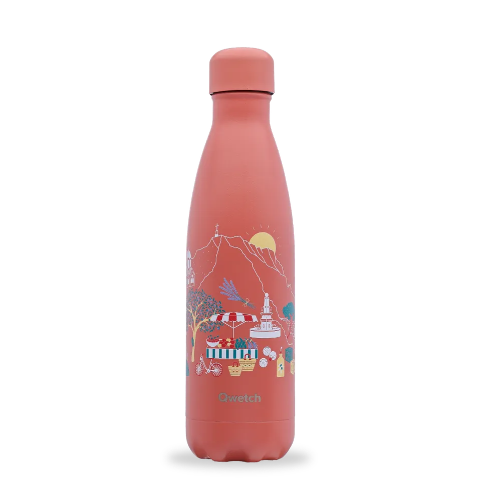 Qwetch Originals Provence termoláhev 500 ml nerez