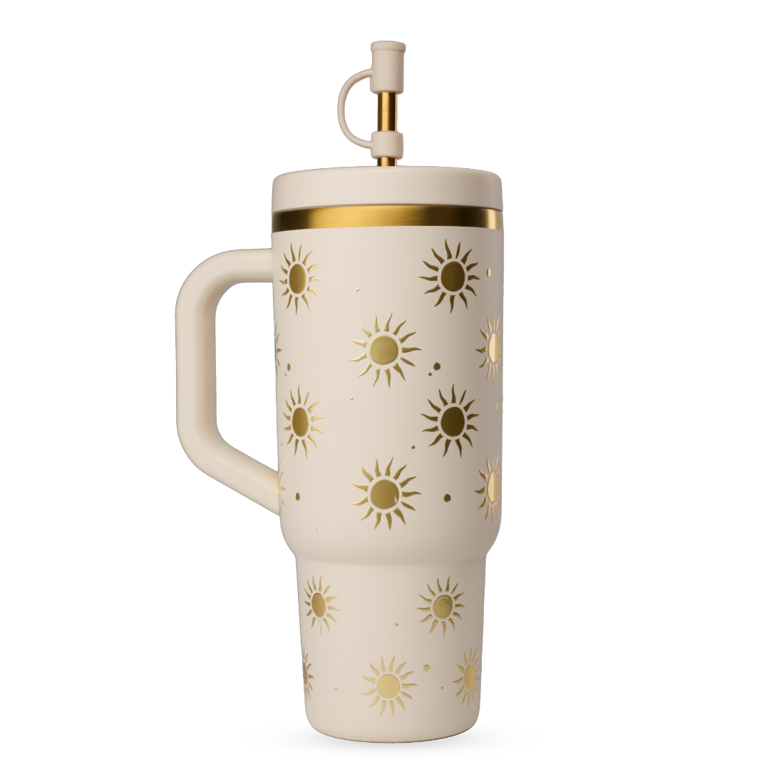 Qwetch Evasion travel cup termohrnek 900 ml Sable s brčkem