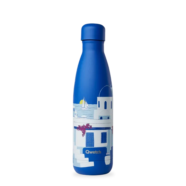 Qwetch Originals Voyage Thera termolahev 500 ml modrá