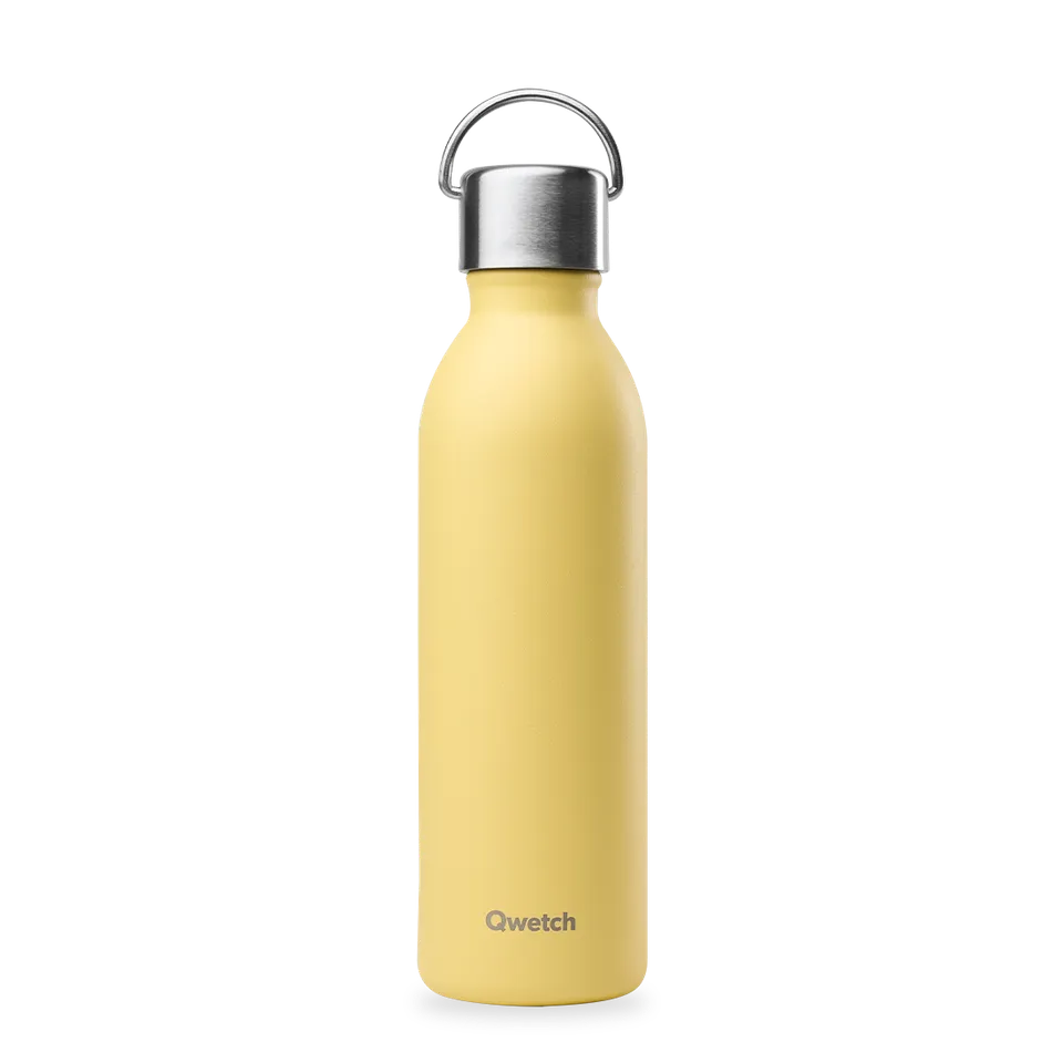 Qwetch Active Pastel Citron termoska 350 ml nerez