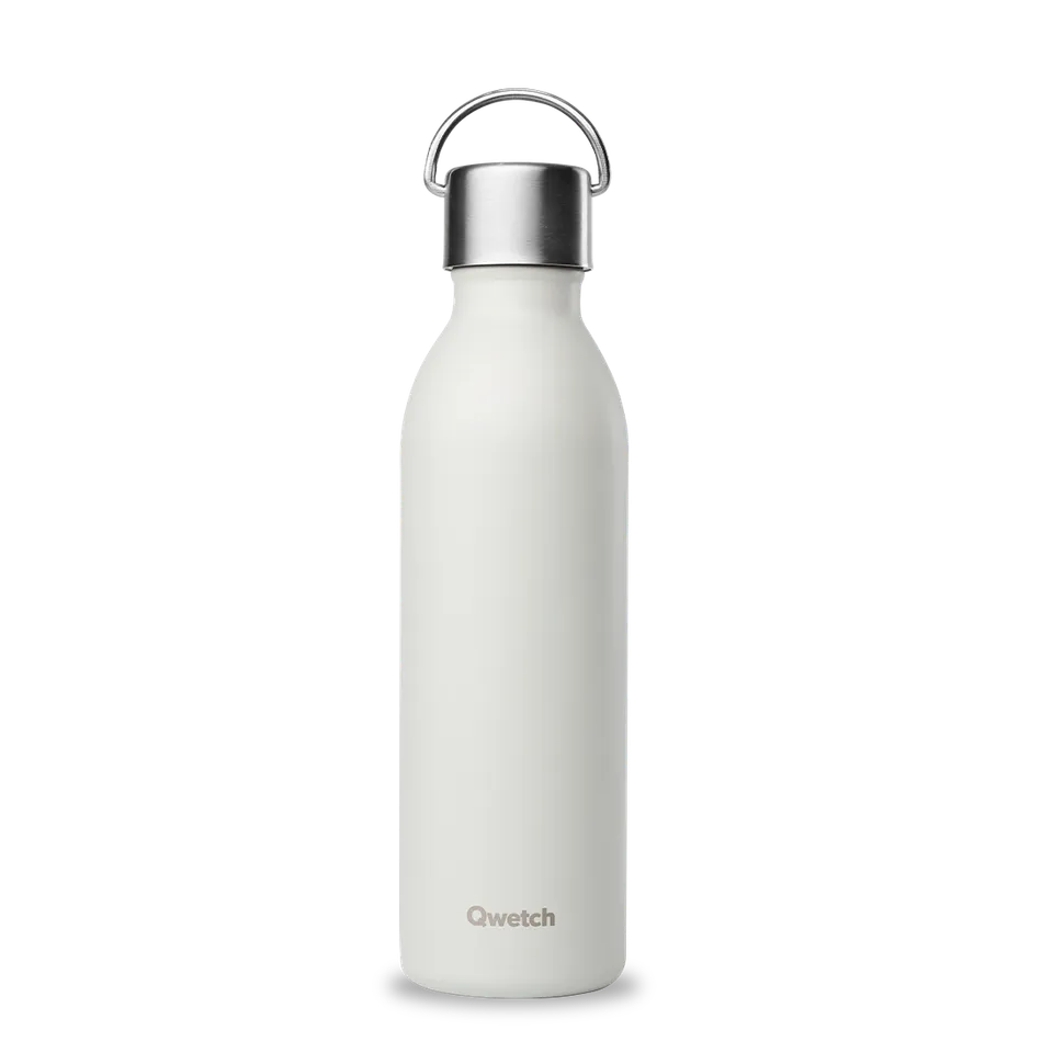 Qwetch Active Matt Gris termoska 600 ml nerez