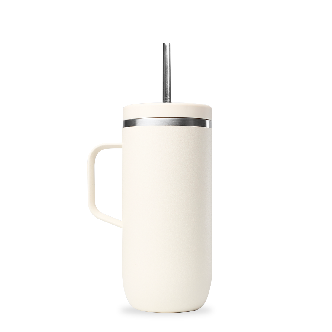 Qwetch Cold Cup Matt Sable kelímek 600 ml s brčkem