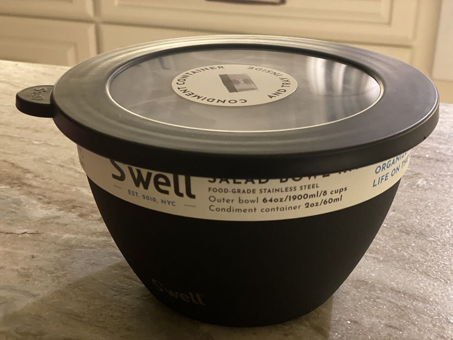 S'well Salad Bowl Kit miska 1,9 l Chambray