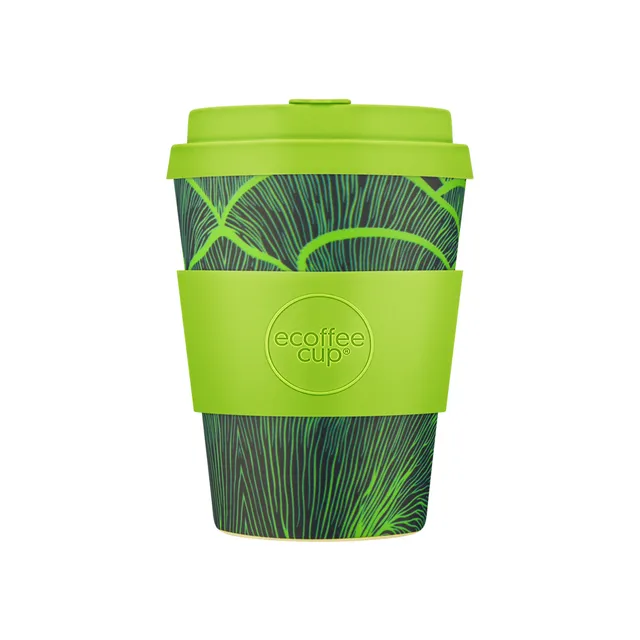 Ecoffee Cup Bloodwood kelímek na kávu s víčkem PLA
