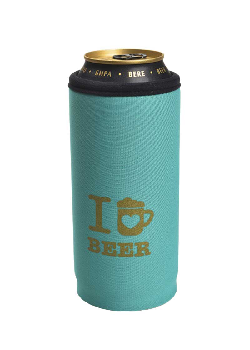 Coolbox I Love Beer termoobal na plechovku 0,5 l neopren