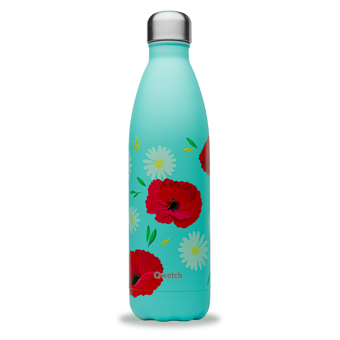 Qwetch Originals Coquelicot termo láhev 500 ml nerez