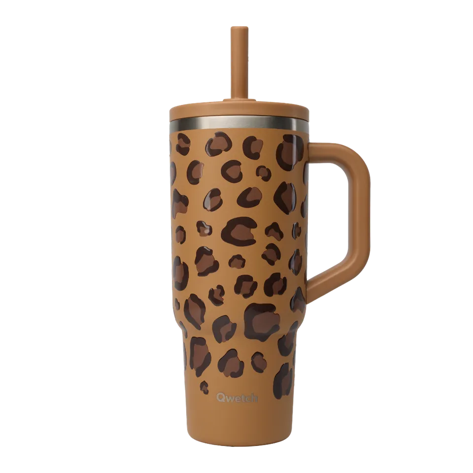 Qwetch Wild Travel Cup termohrnek 900 ml camel