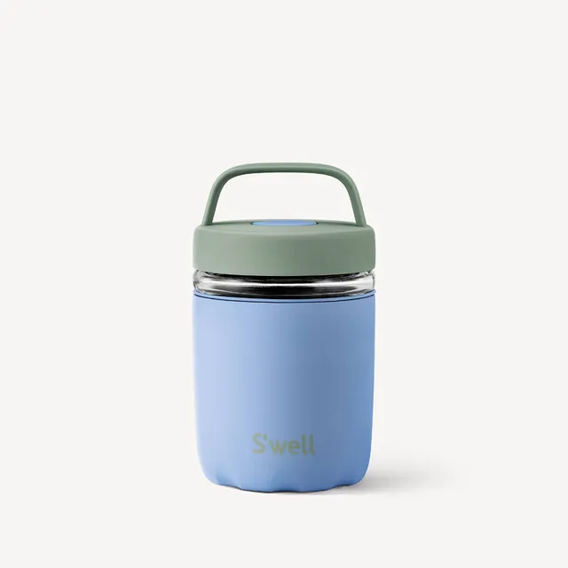 S'well Glass+ Food Jar dóza Chambray 15oz skleněná