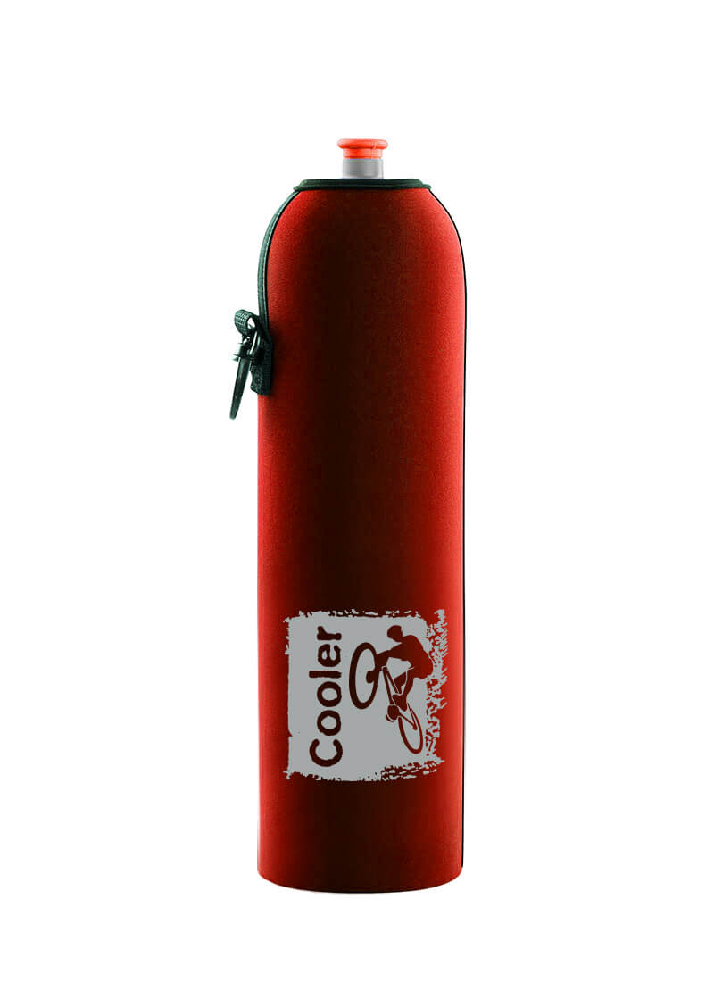 Coolbox termoobal na láhev 1,0 l Cyklista neopren