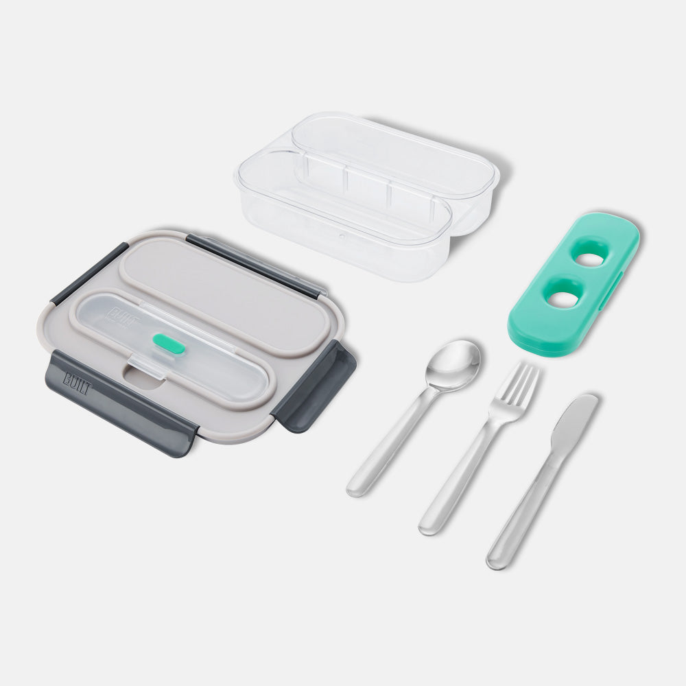 BUILT New York Gourmet Bento box 2 přihrádky modrý