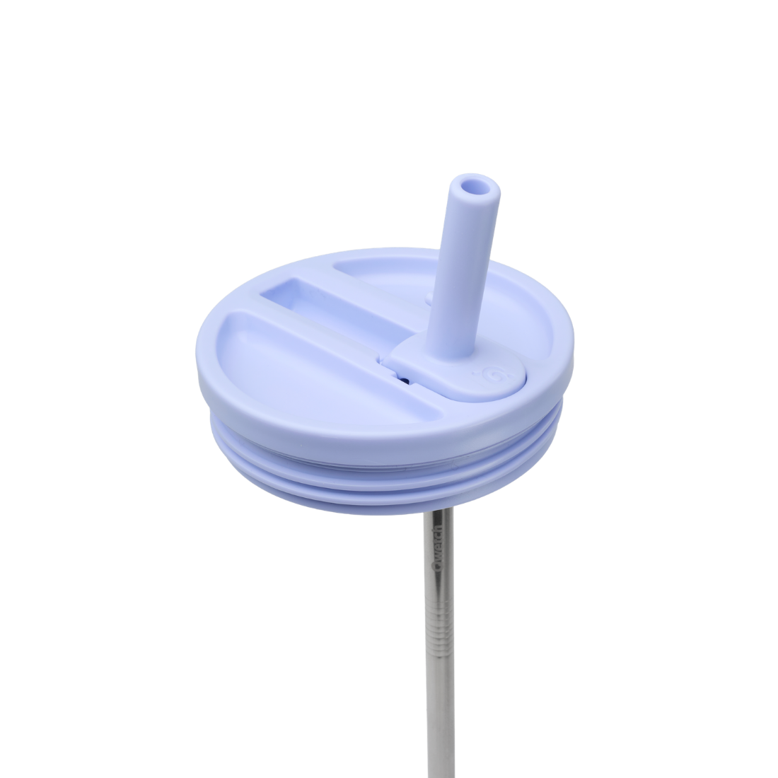 Qwetch Travel Cup Bouchon étanche víčko 900 ml glycine se slámkou