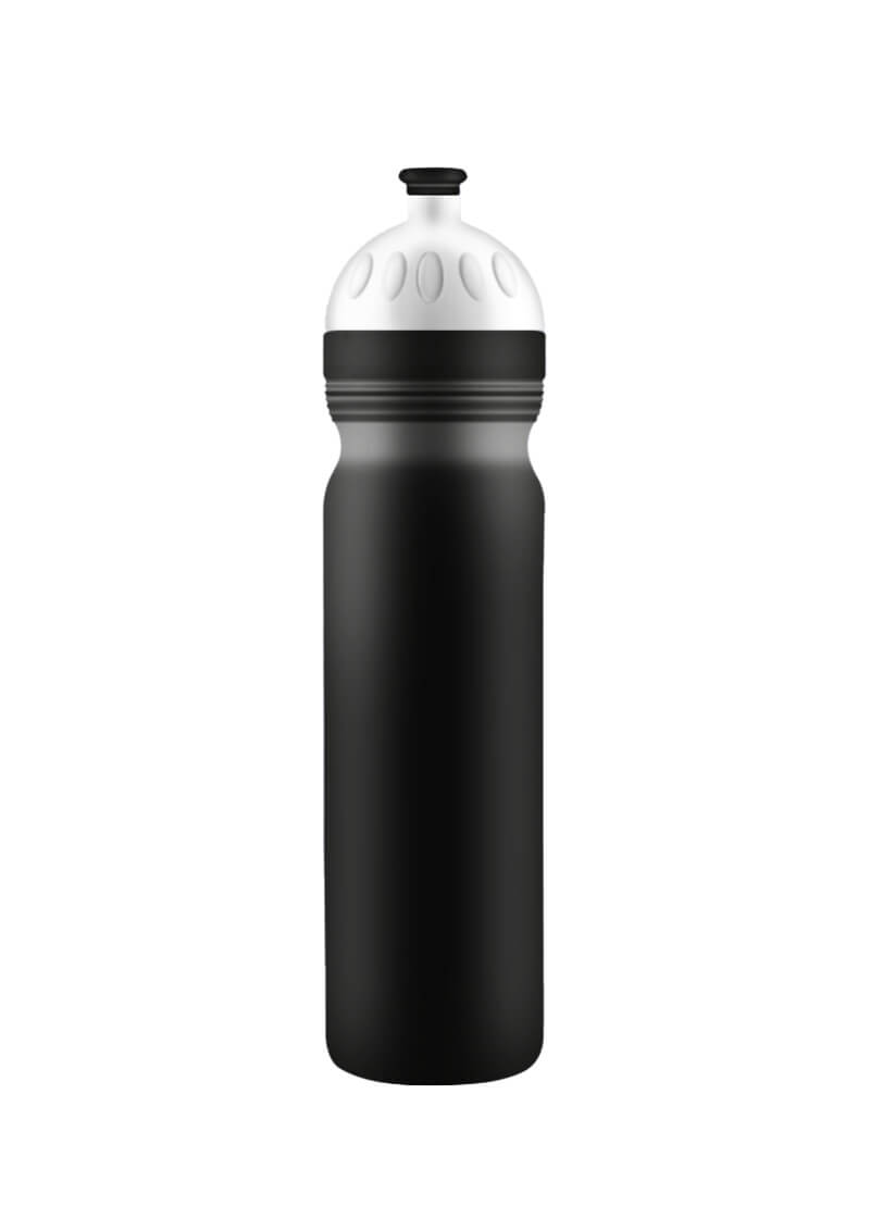 RaB sportovní láhev 1,0 l bez potisku se zátkou bez BPA