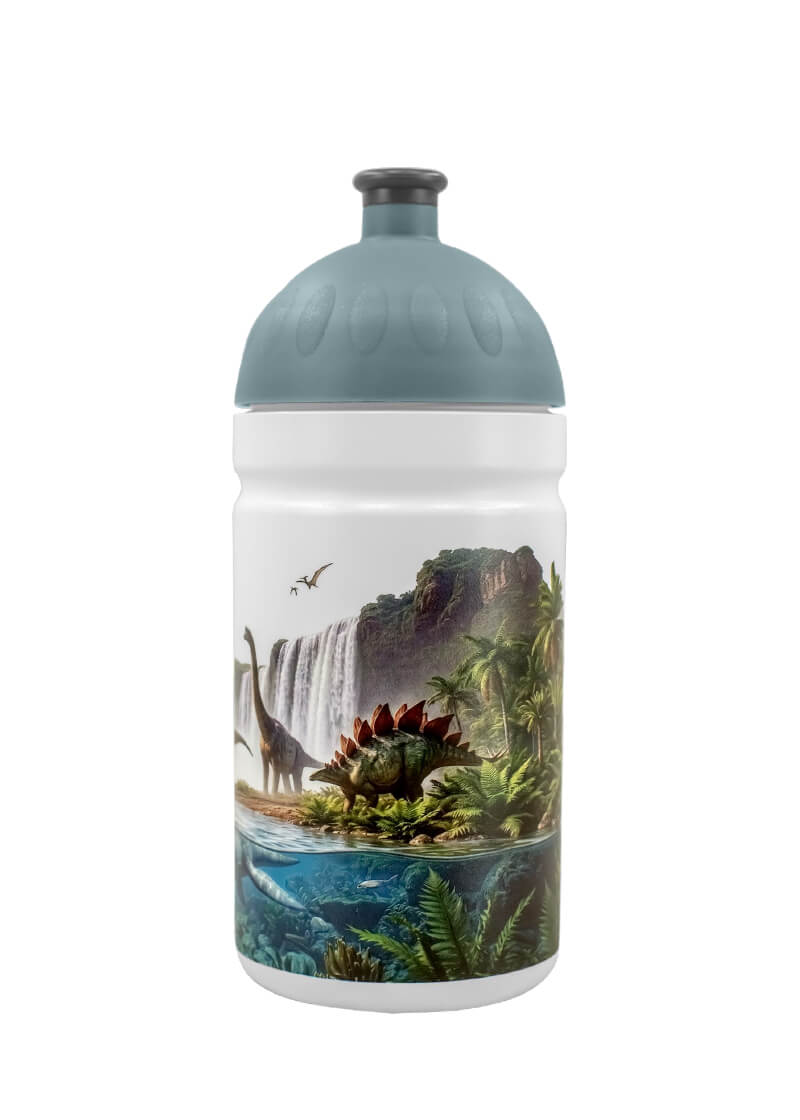 Zdravá lahev Dinosauří svět láhev 0,5l + zátka bez BPA