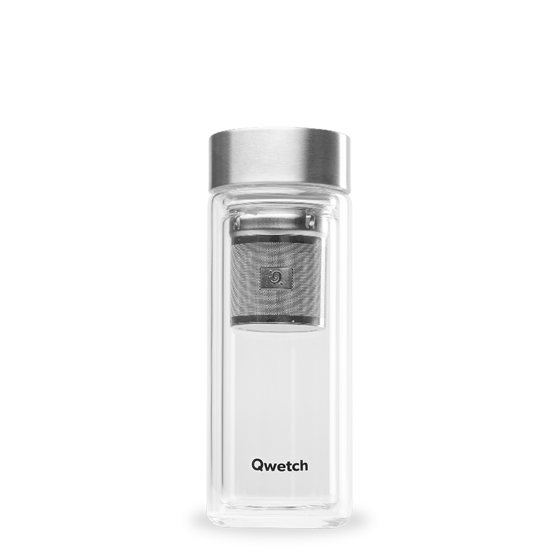 Qwetch filtr nerezové sítko na čaj 320 a 430 ml