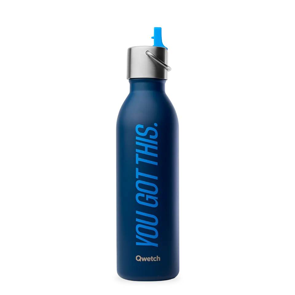 Qwetch Active Level Up Bleu termoláhev 600 ml