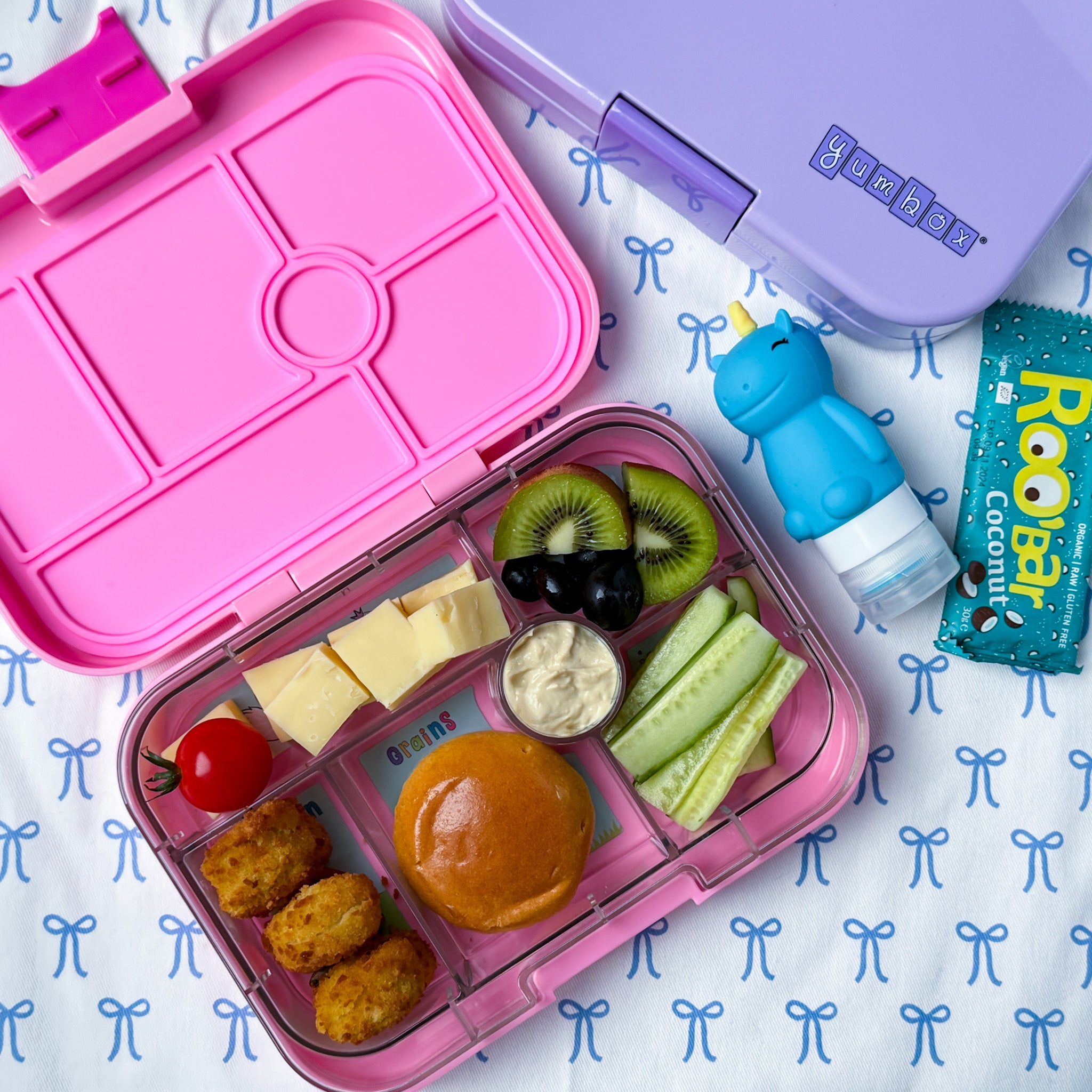 Yumbox Original Power Pink Paris svačinový box 6 přihrádek