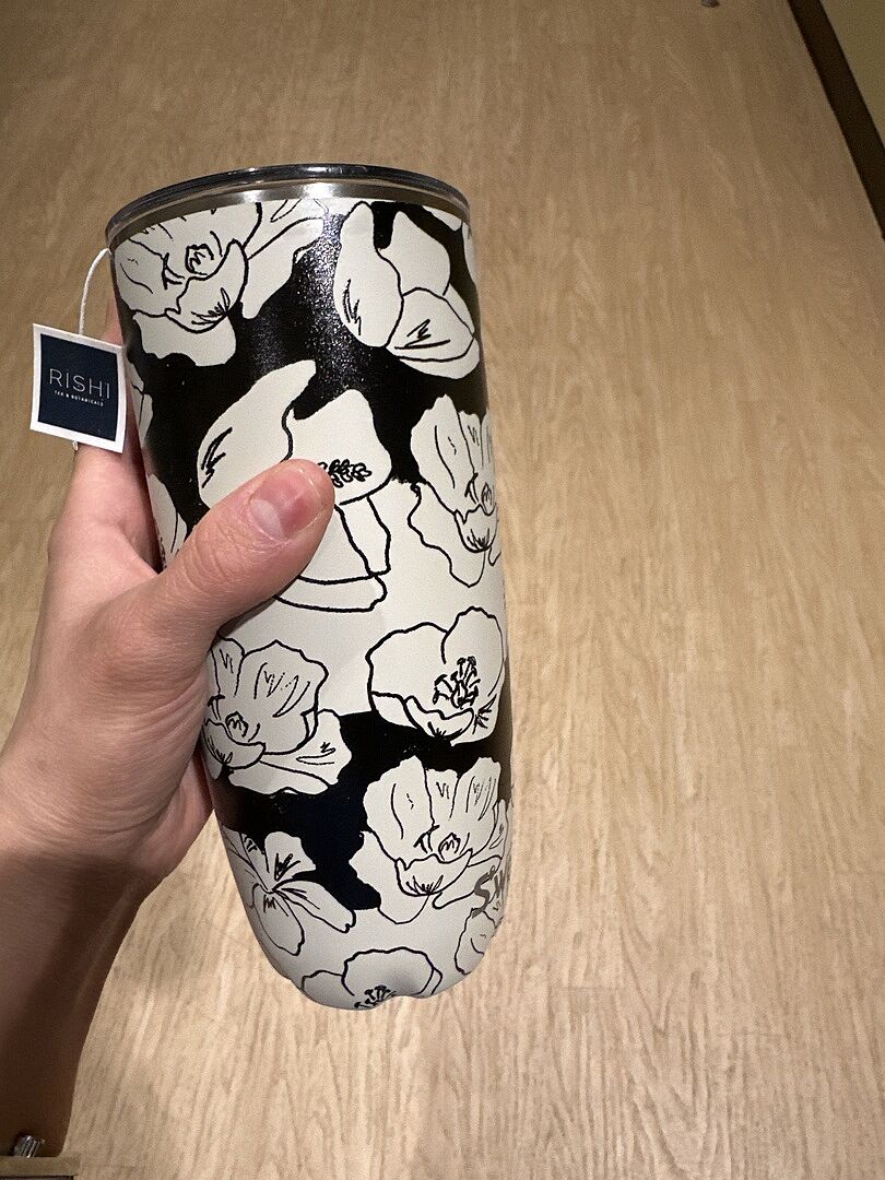 S'well Tumbler with Straw termohrnek 710 ml Onyx chlad 18 hodin