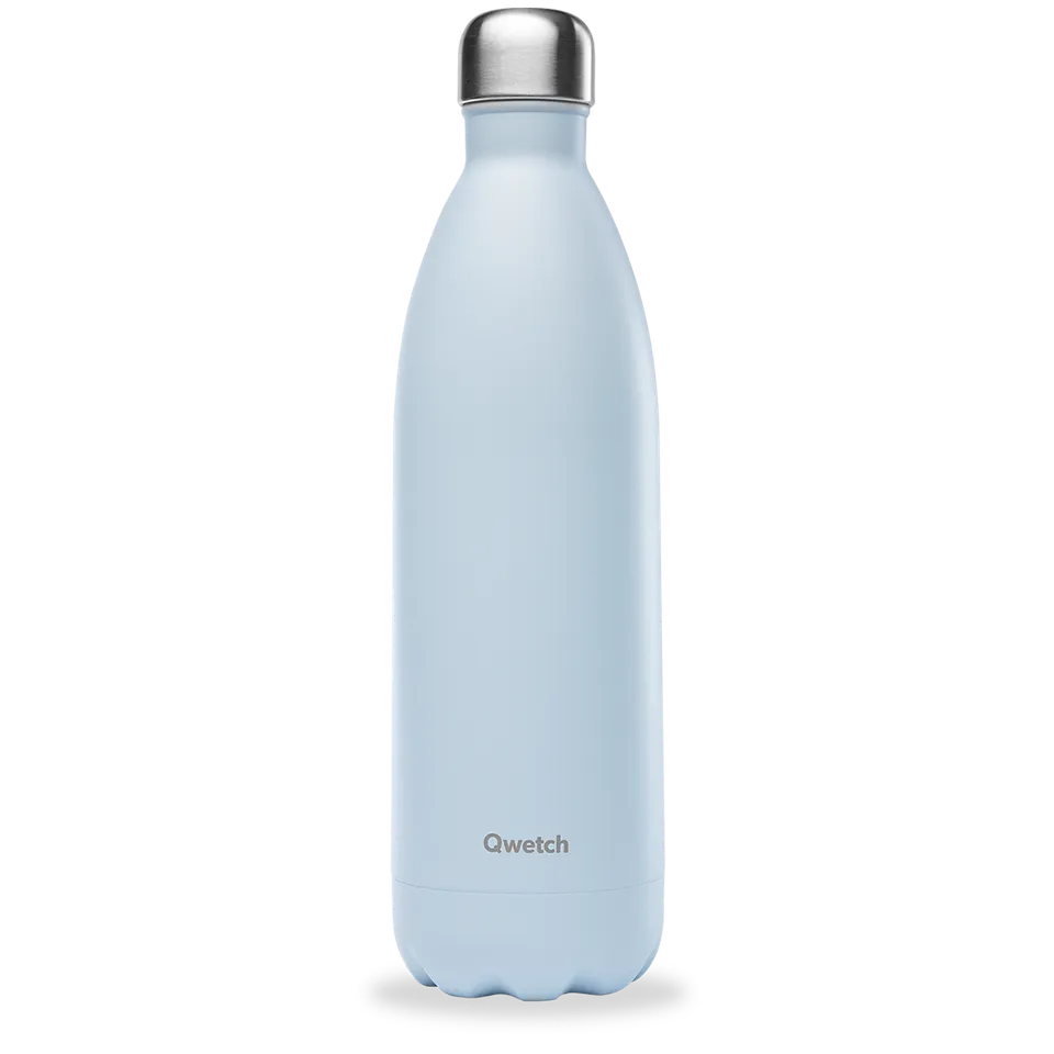Qwetch Originals termo láhev 500 ml modrá nerez Re-Love