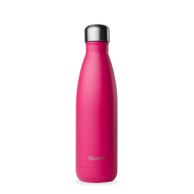 Qwetch Originals Matt Magenta termoláhev 500 ml nerez