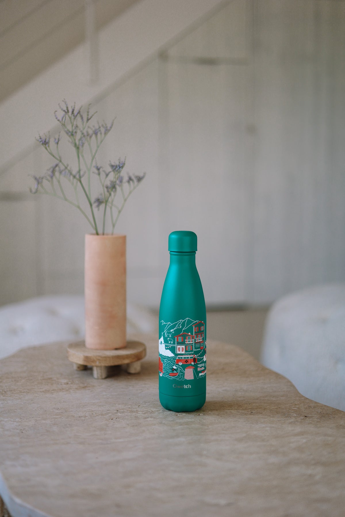 Qwetch Originals Pays Basque termoláhev 500 ml nerez