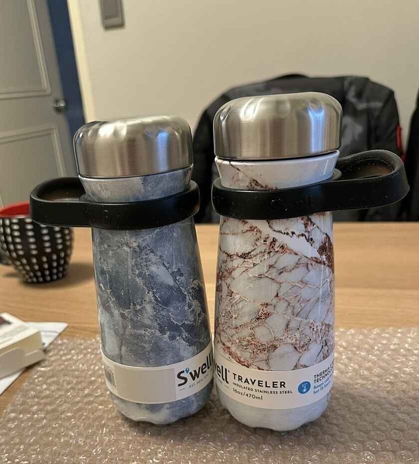 S'well Traveler 16oz termo hrnek Onyx 473 ml na cesty