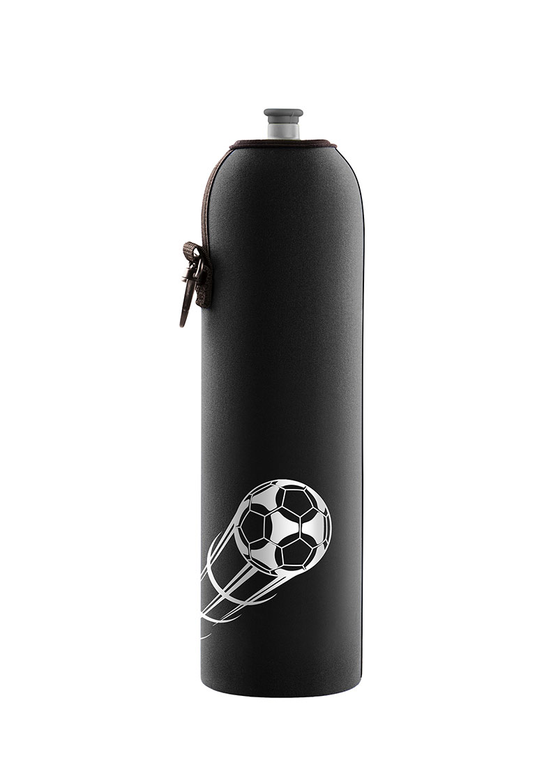 Coolbox termoobal na lahev 1,0l Fotbal neoprenový