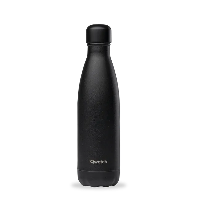 Qwetch Originals All Black termo láhev 500 ml matná černá