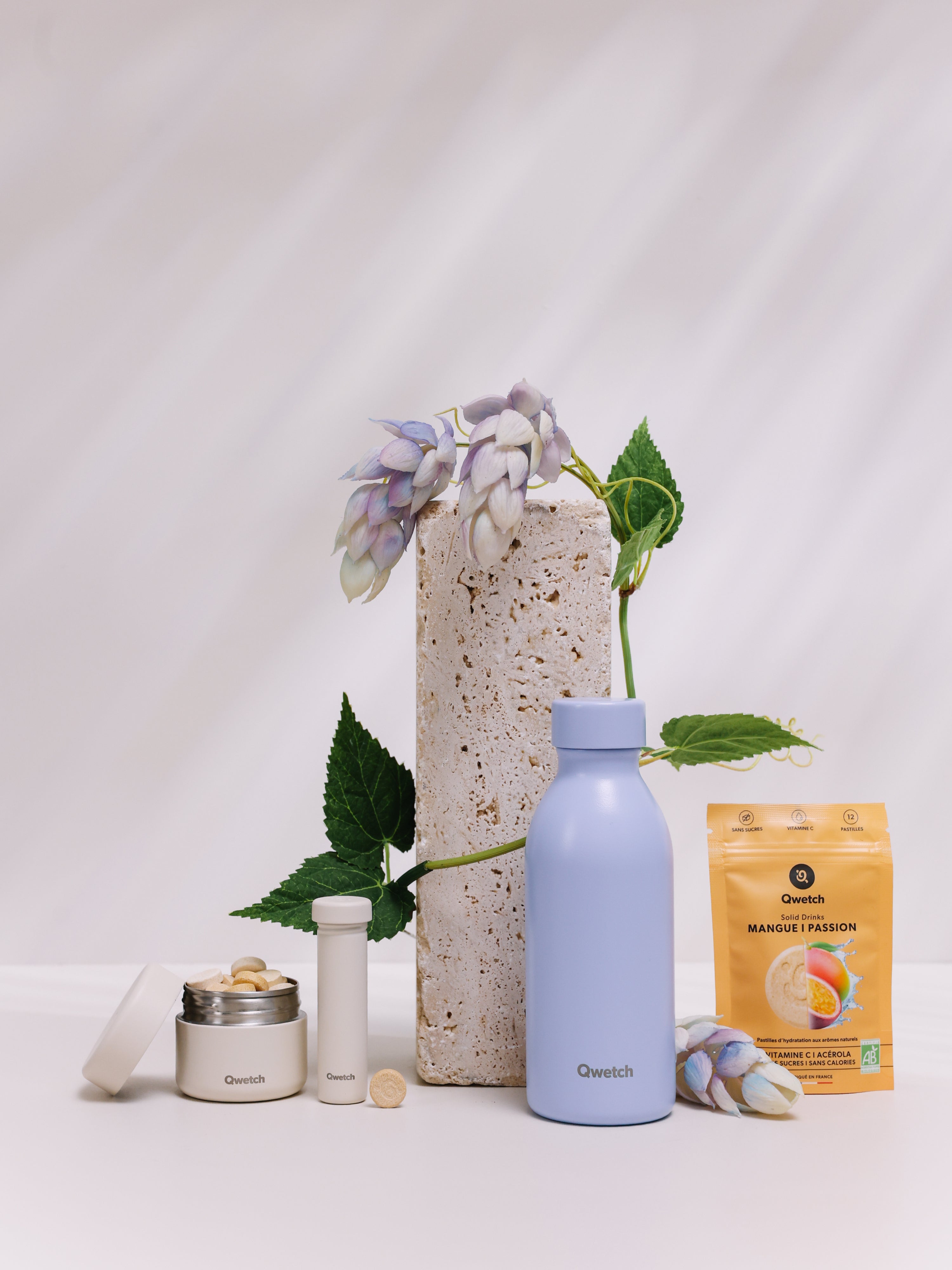 Qwetch Icon Matt Glycine termoláhev 500 ml nerez