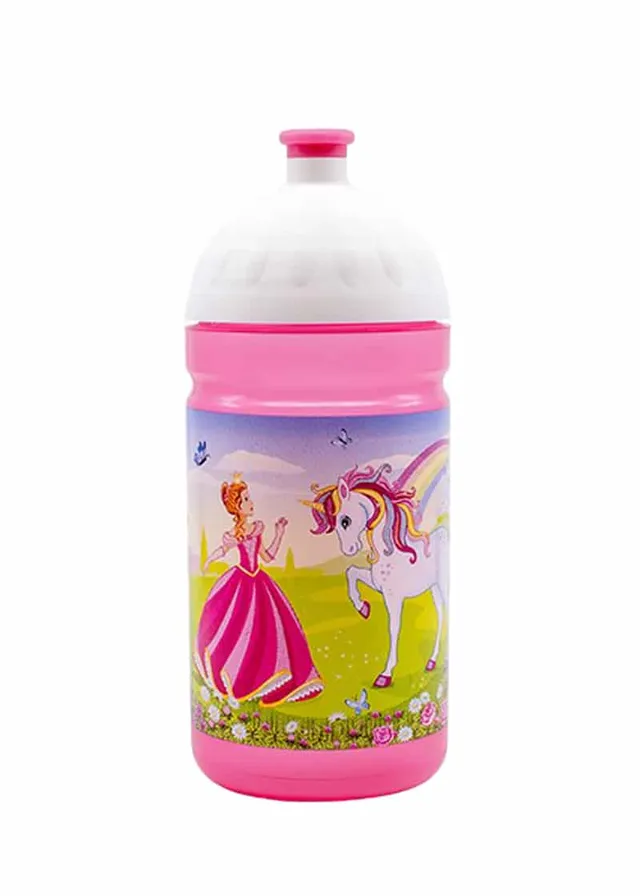 Zdravá lahev Princezna a jednorožec láhev 0,5l + zátka