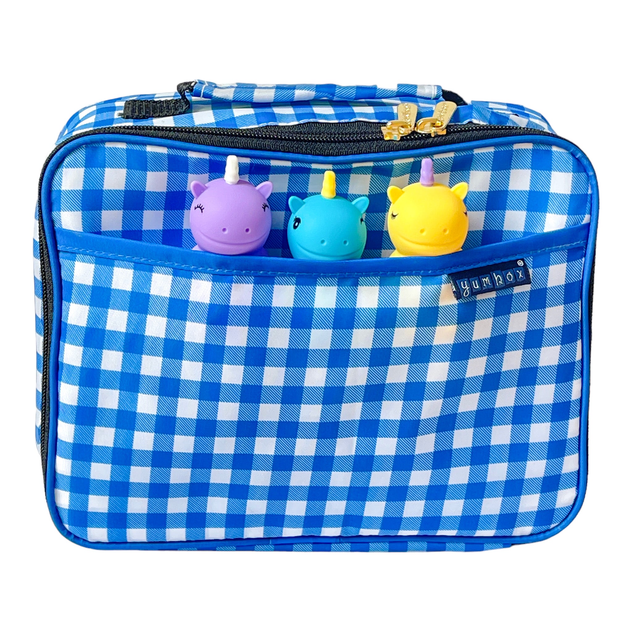 Yumbox Unicorn dávkovací lahvičky silikon 3 ks těsné