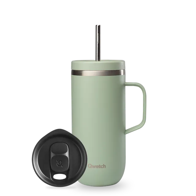 Qwetch Cold Cup Anse Vert Tilleul termohrnek 600 ml sada