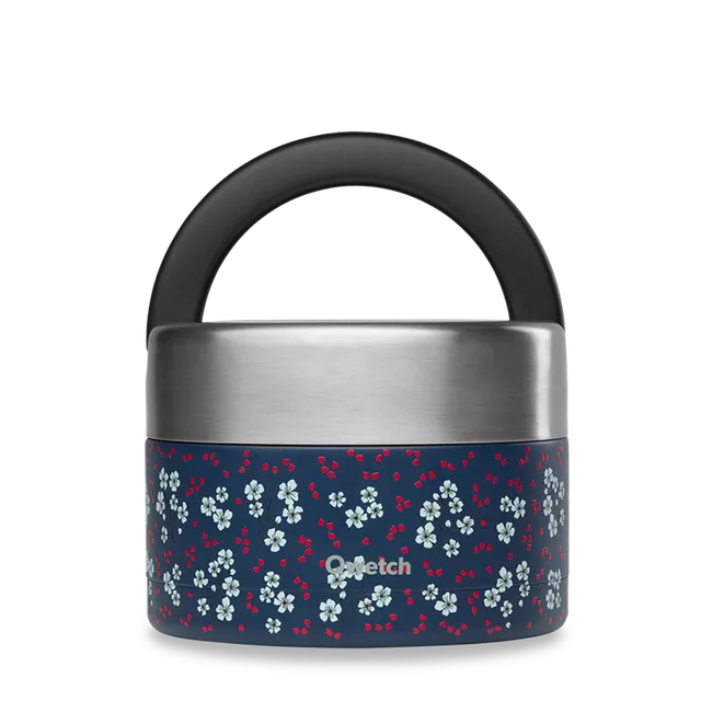 Qwetch Hanami Bleu termo food box s rukojetí 650 ml