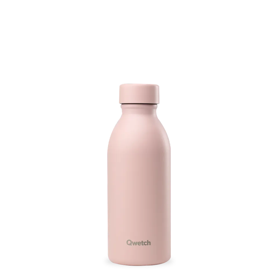 Qwetch Icon Pastel Rose termoláhev 350 ml nerez růžová