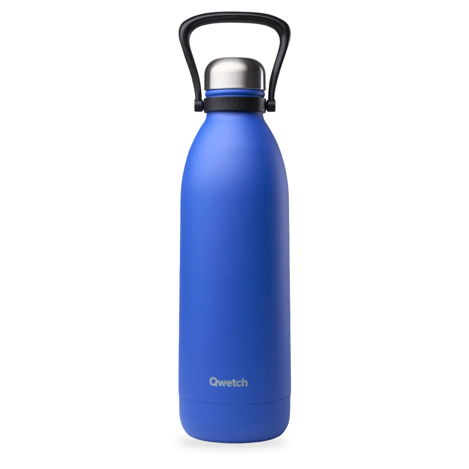 Qwetch Titan Matt Bleu Majorelle termoláhev 1,5 l modrá