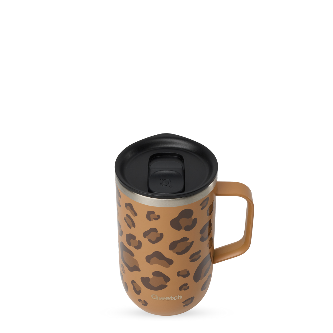 Qwetch Wild Camel termohrnek 470 ml s uchem nerez
