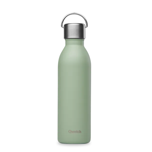 Qwetch Active Matt Tilleul termoláhev 350 ml zelená nerez