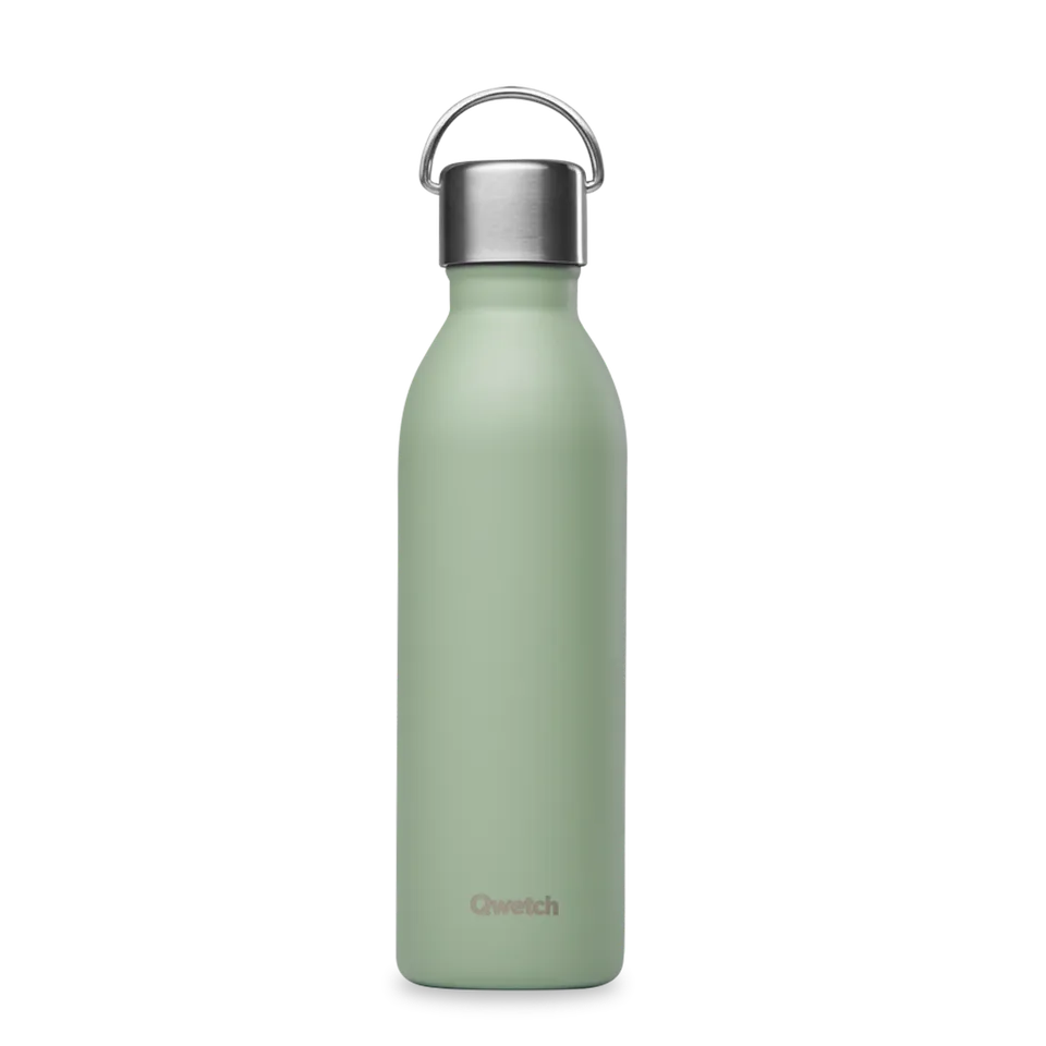 Qwetch Active Matt Tilleul termoláhev 350 ml zelená nerez