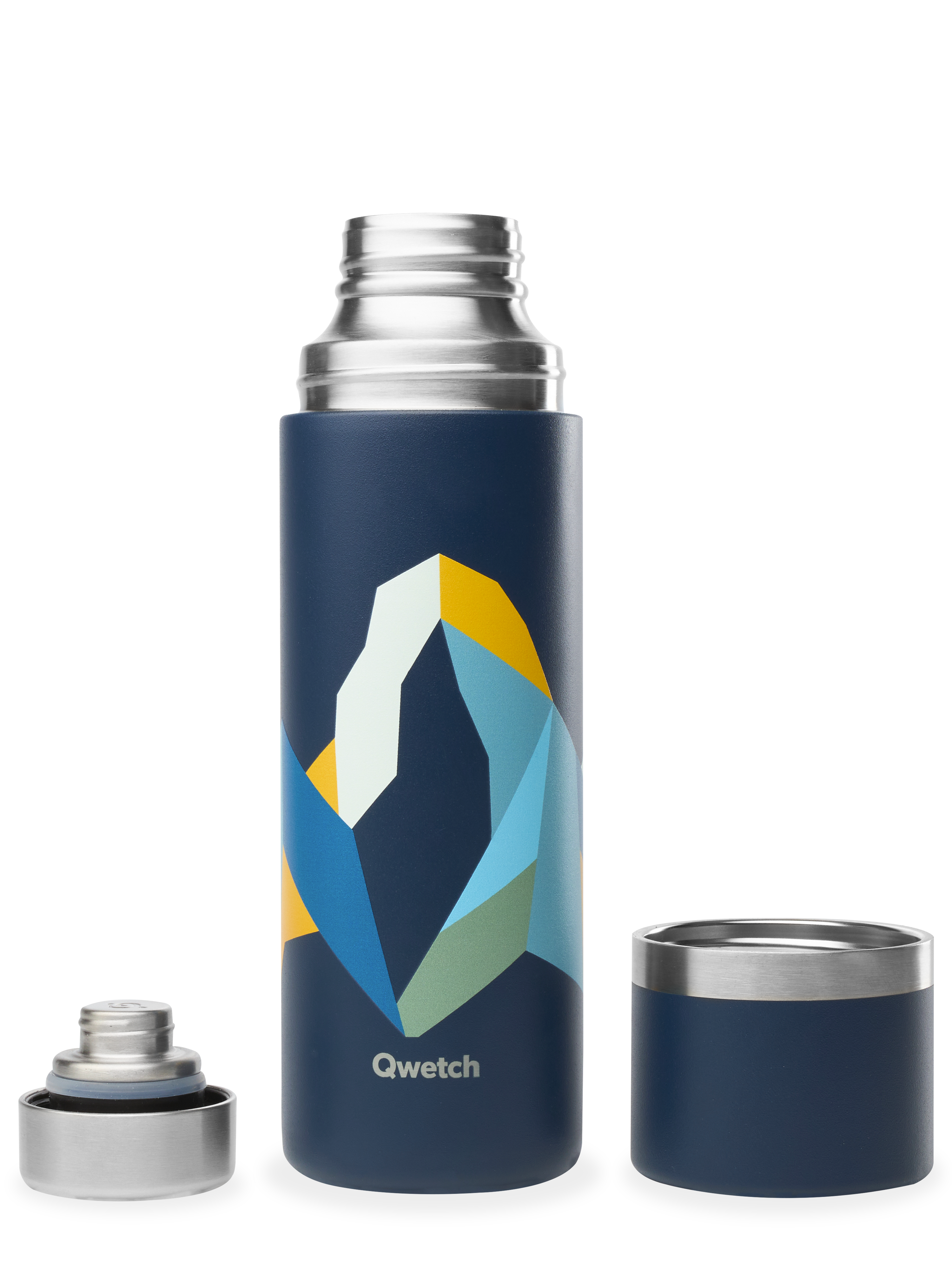 Qwetch Altitude termoska 750 ml vzor nerez