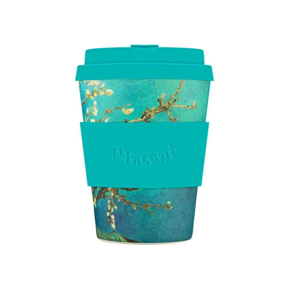 Ecoffee Cup Almond Blossom kelímek květinový