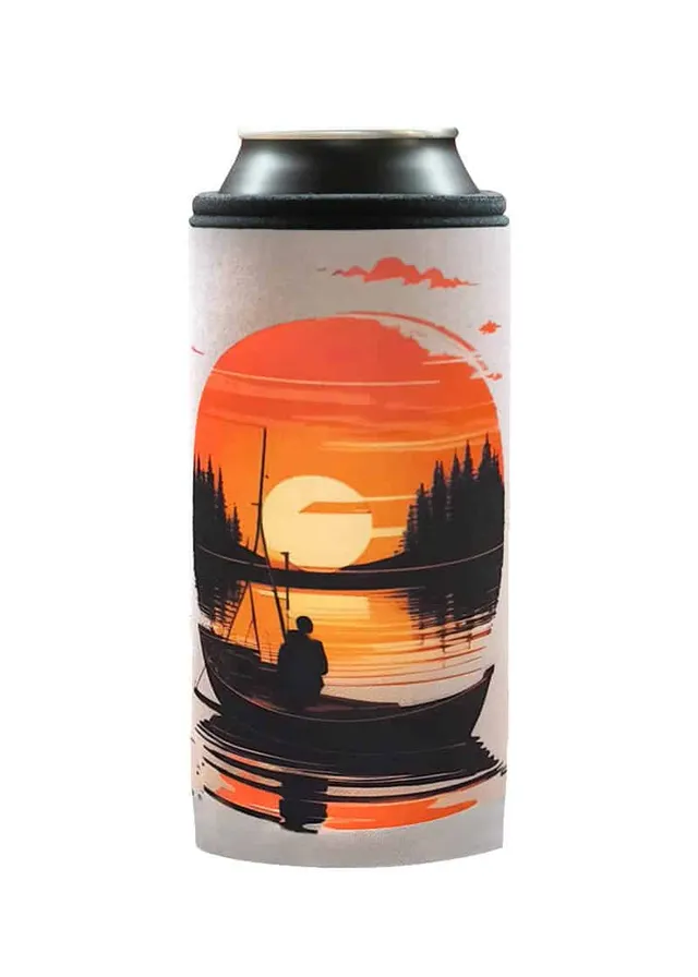 Coolbox Rybář termoobal na plechovku 0,5 l neopren