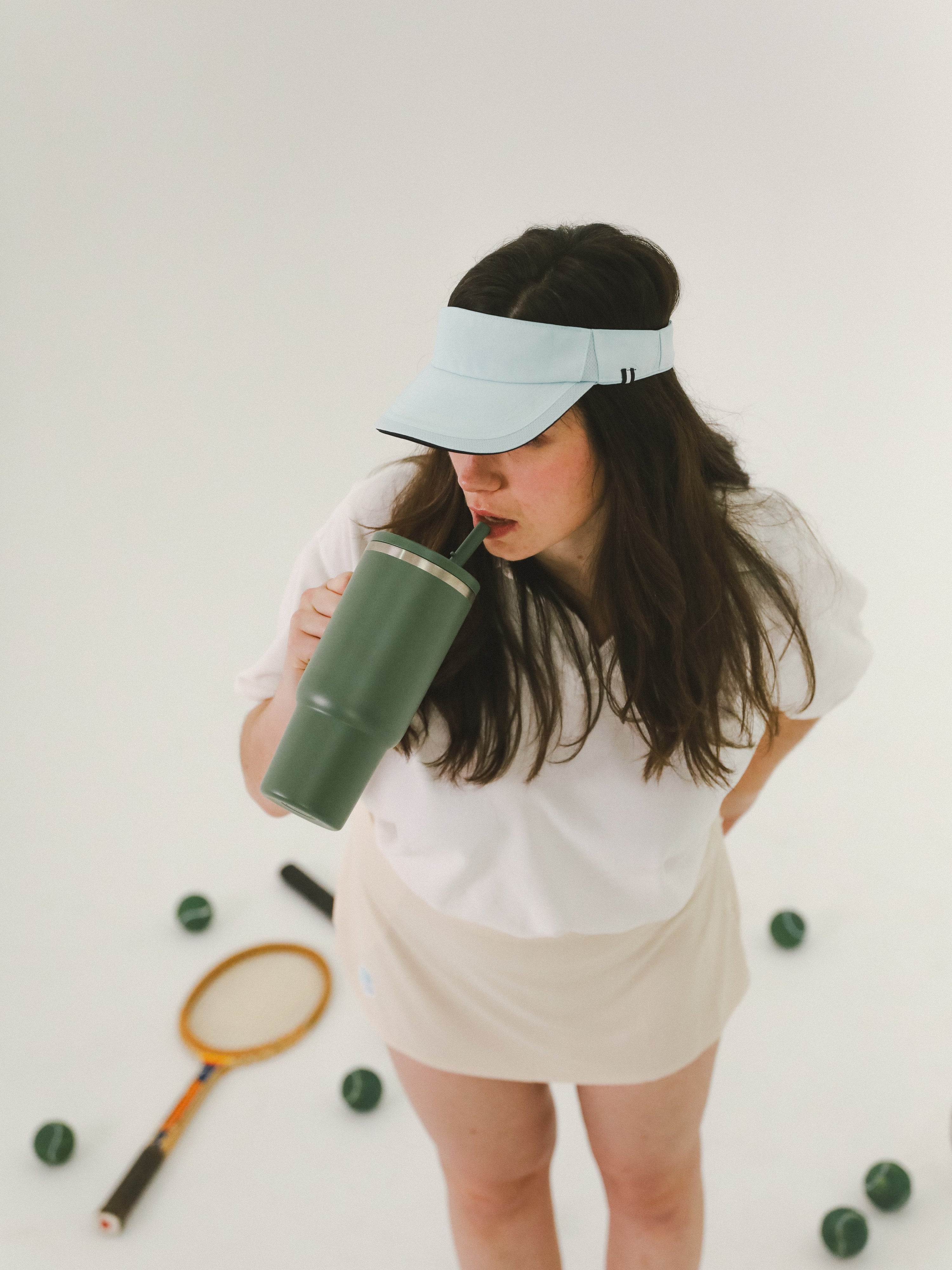 Qwetch Travel Cup termokelímek 900 ml kaki matní