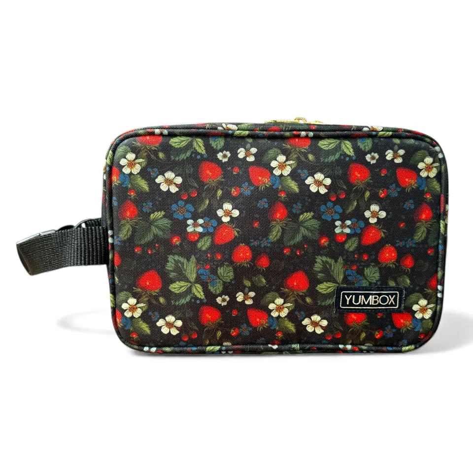 Yumbox Chill svačinová taška Strawberry Fields s vložkami
